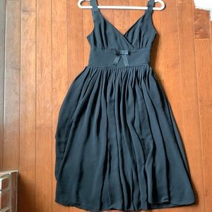 Jacob classic black midi dress